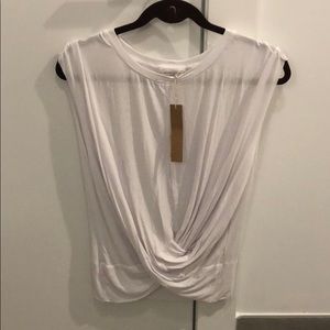 White Twist Front Top - VICI